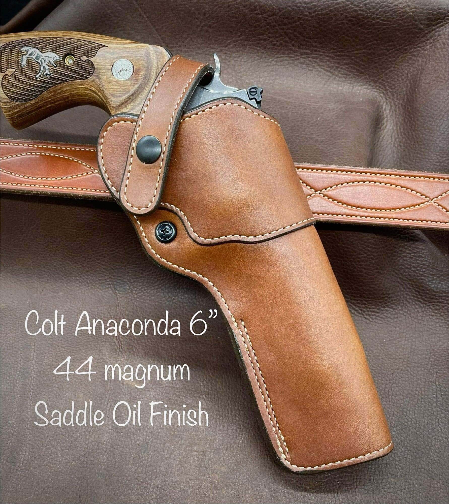 *Made to Order* LH/RH Bounty Hunter Dual Carry Position for Single or Double Action Revolvers