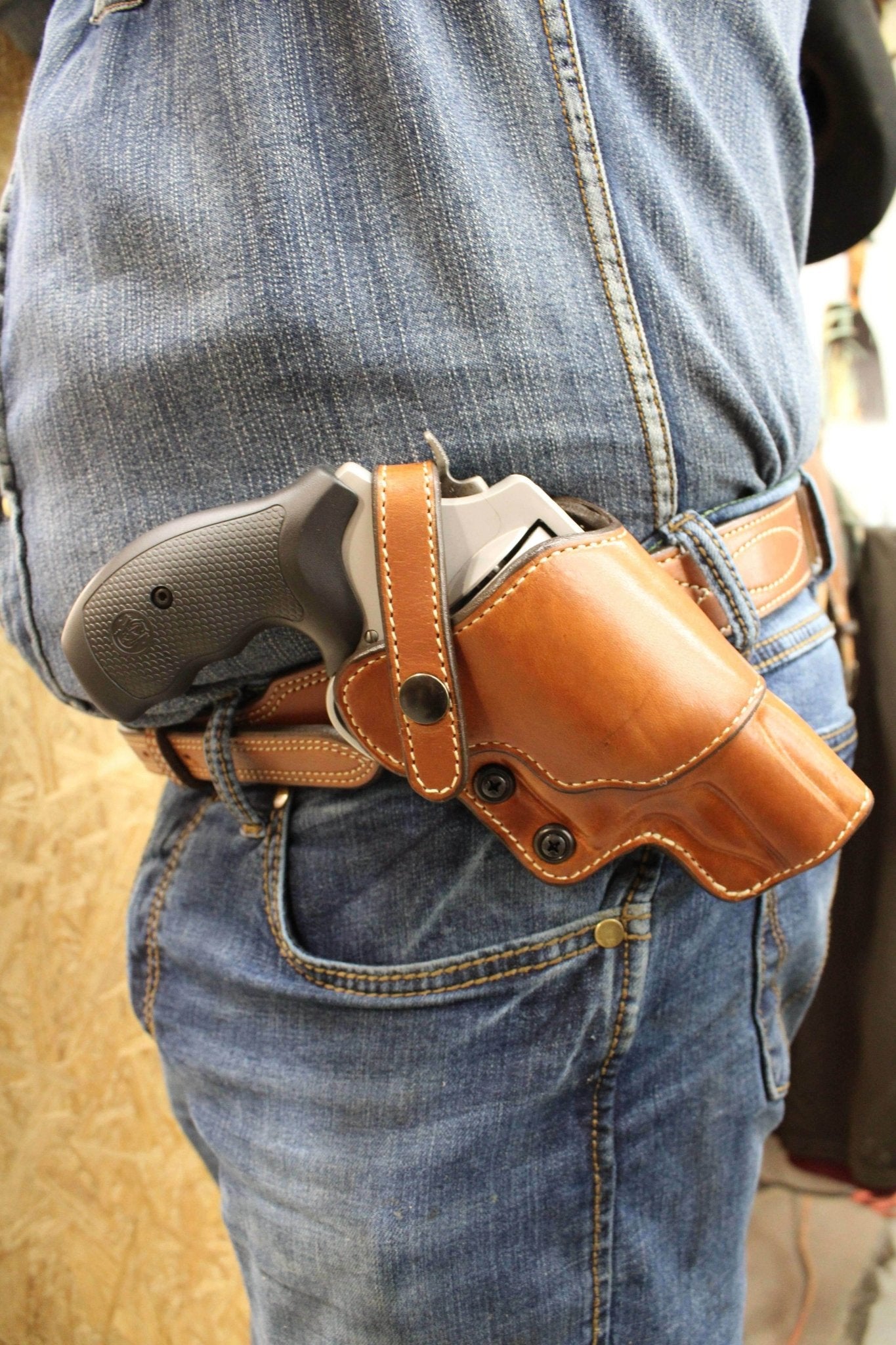 *Made to Order* LH/RH Bounty Hunter Dual Carry Position for Single or Double Action Revolvers