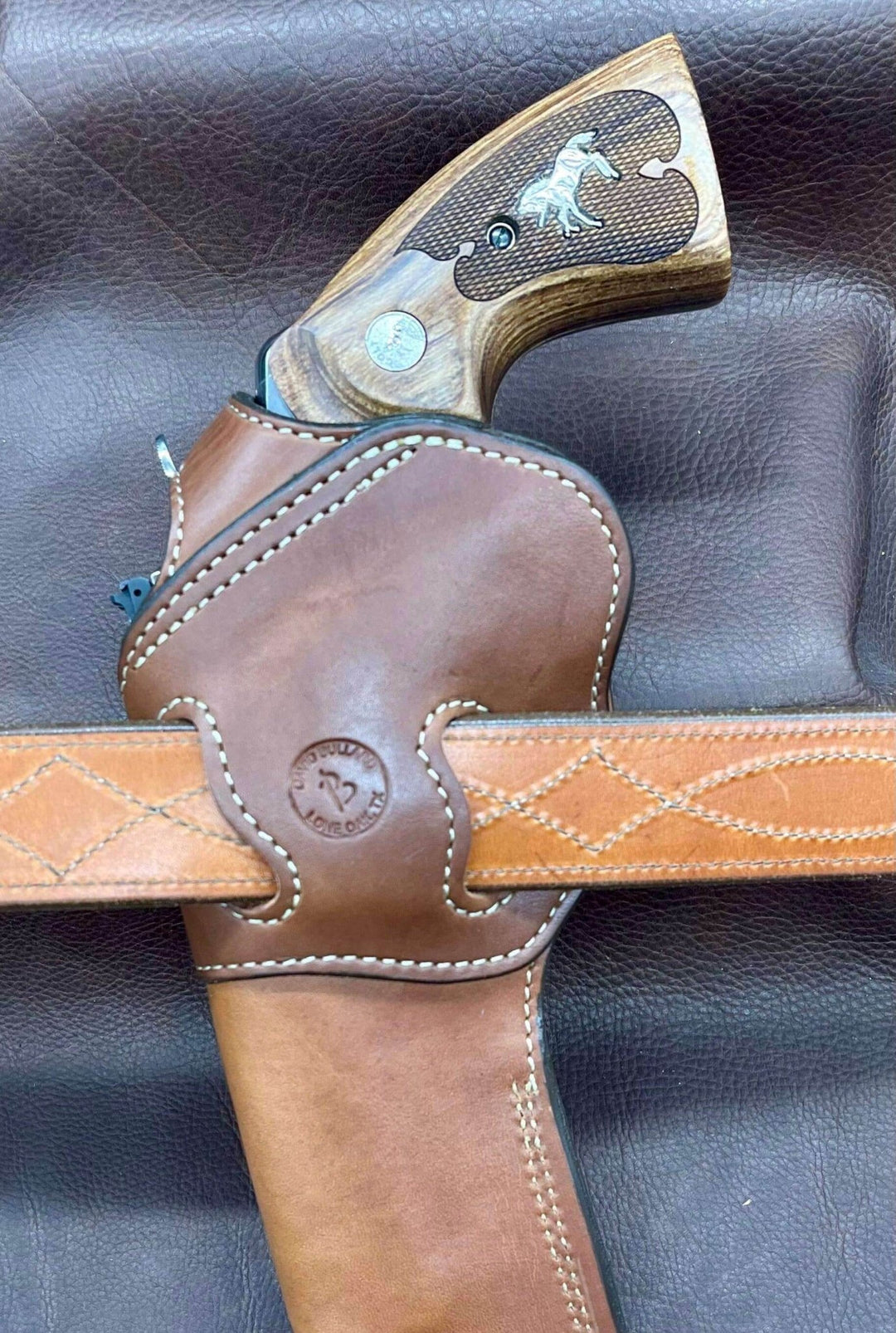 *Made to Order* LH/RH Bounty Hunter Dual Carry Position for Single or Double Action Revolvers