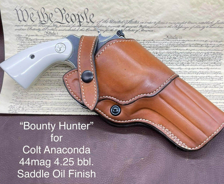 *Made to Order* LH/RH Bounty Hunter Dual Carry Position for Single or Double Action Revolvers