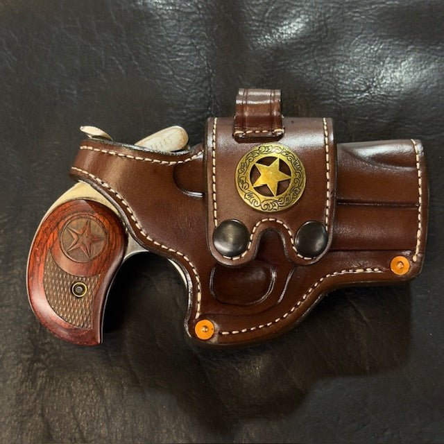 *Made to Order* LH/RH Classic Thumb Break Holster for Bond Arms - Busted B Leather