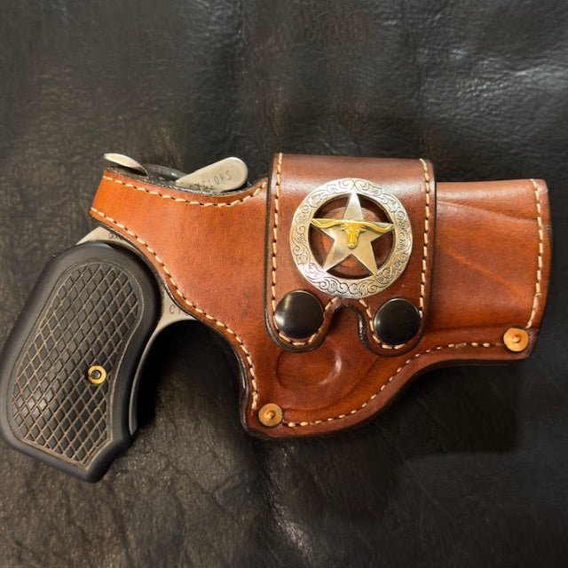 *Made to Order* LH/RH Classic Thumb Break Holster for Bond Arms - Busted B Leather