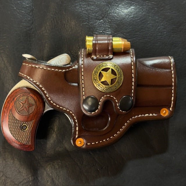 *Made to Order* LH/RH Classic Thumb Break Holster for Bond Arms - Busted B Leather
