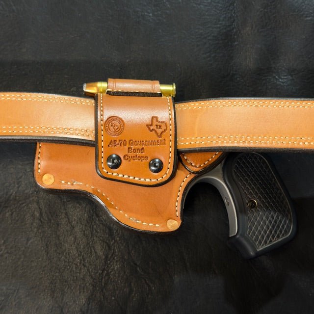 *Made to Order* LH/RH Classic Thumb Break Holster for Bond Arms - Busted B Leather