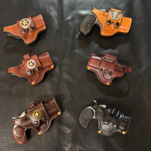 *Made to Order* LH/RH Classic Thumb Break Holster for Bond Arms - Busted B Leather