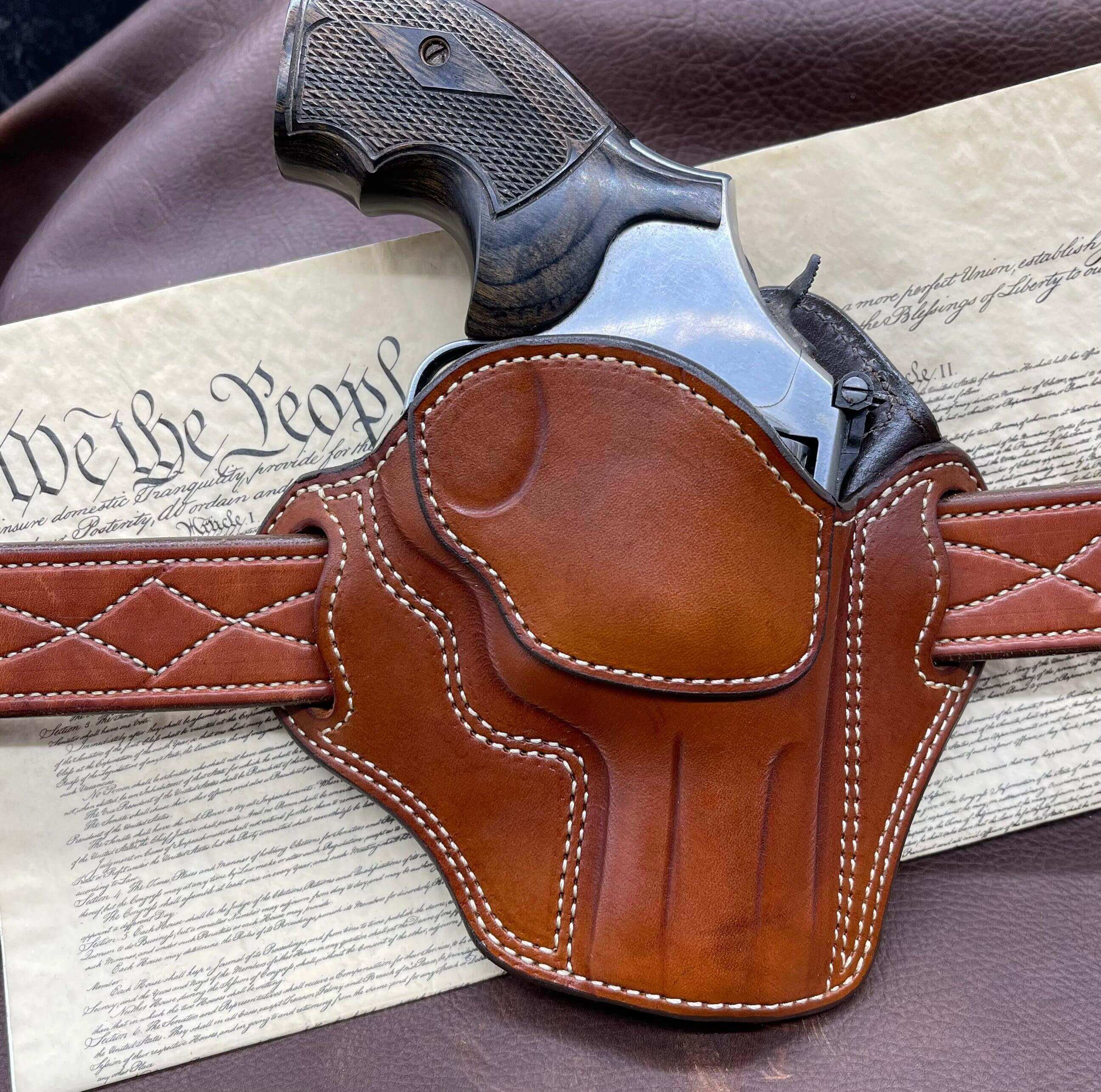 *Made to Order* LH/RH Ironside Holster Made for Your Gun-Busted B Leather