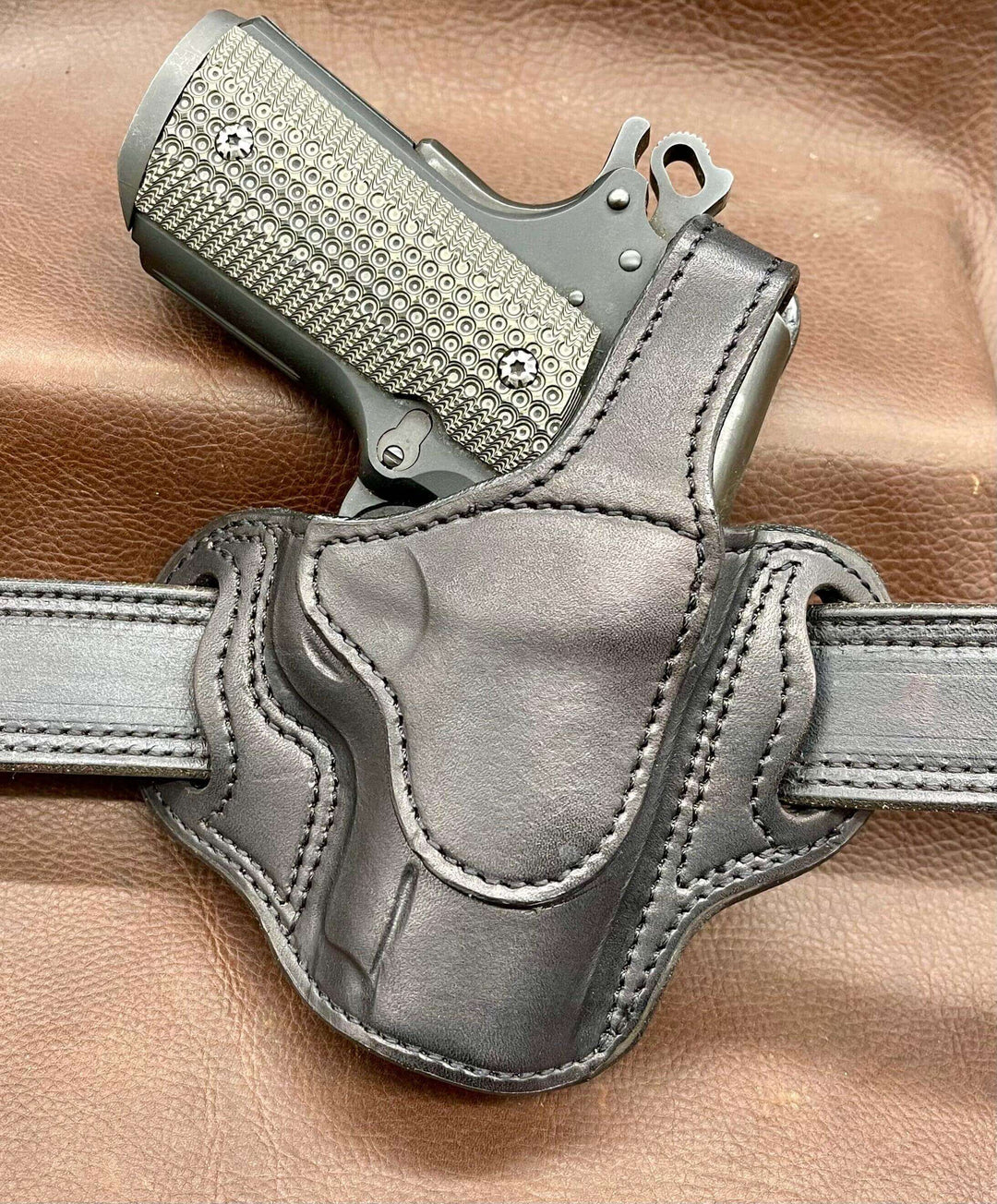 *Made to Order* LH/RH Ironside Holster Made for Your Gun-Busted B Leather