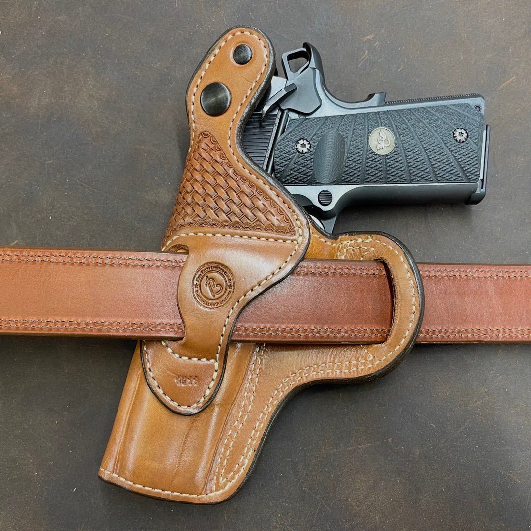 *Made to Order* LH/RH Outlaw Cross Draw Made for Your Gun - Busted B Leather