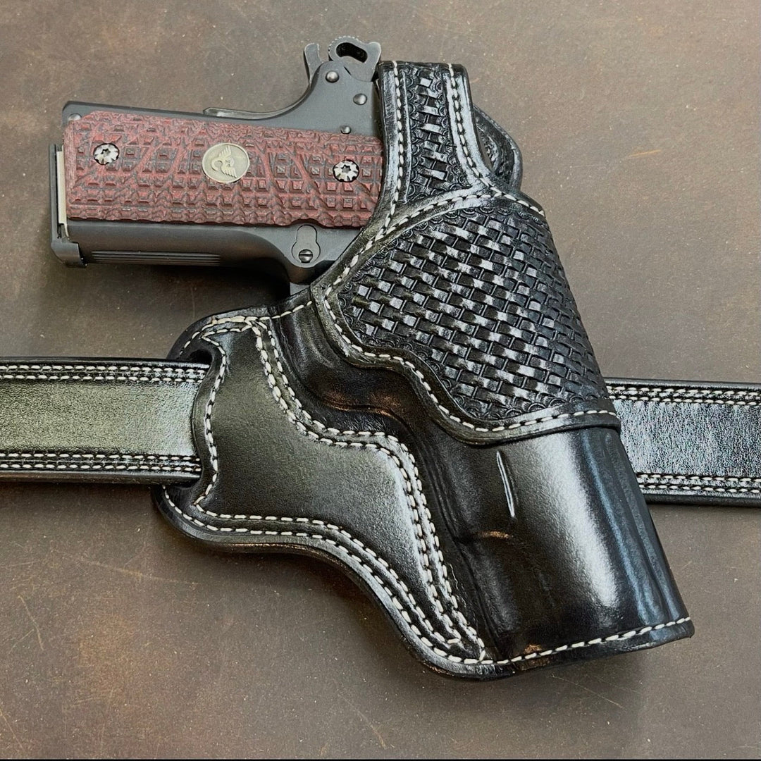 *Made to Order* LH/RH Outlaw Cross Draw Made for Your Gun - Busted B Leather