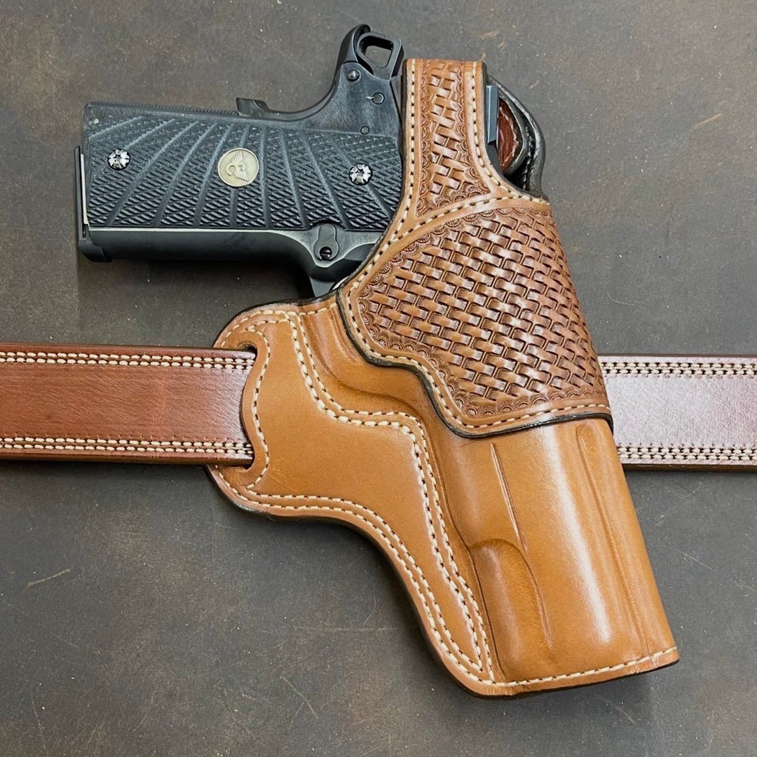 *Made to Order* LH/RH Outlaw Cross Draw Made for Your Gun - Busted B Leather