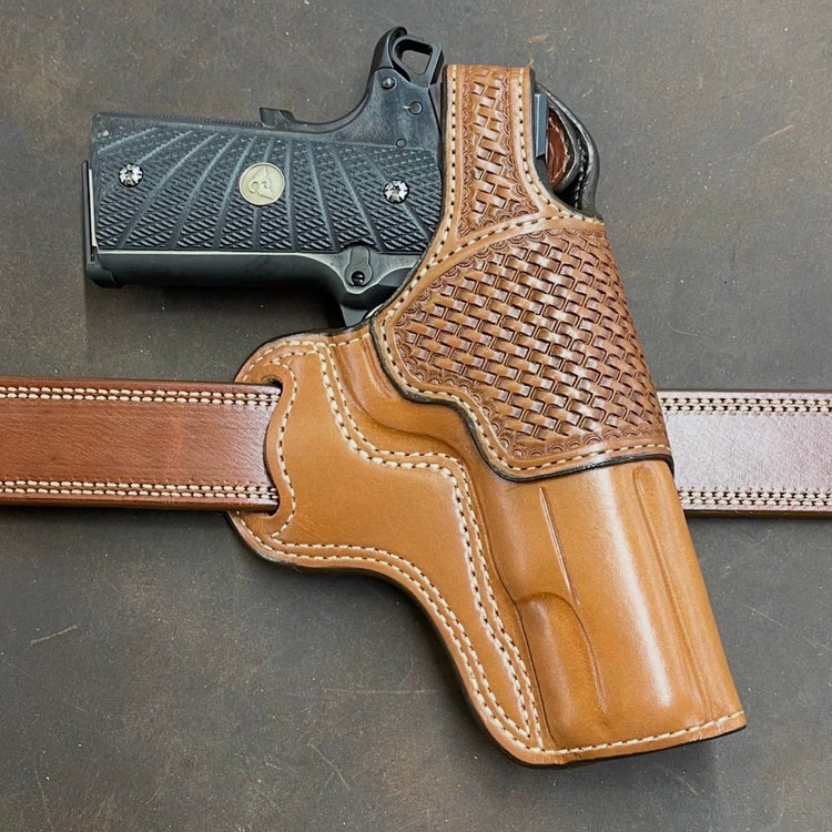 *Made to Order* LH/RH Outlaw Cross Draw Made for Your Gun - Busted B Leather