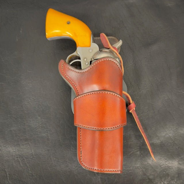 *Made to Order* LH/RH Paddle Rancher Cowboy Holster for Single Action Revolvers “Rooster Cogburn” - Busted B Leather