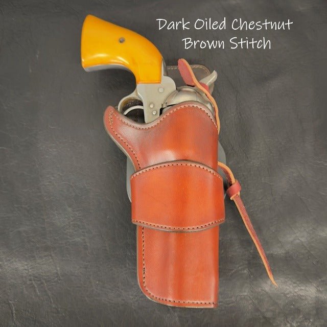 *Made to Order* LH/RH Paddle Rancher Cowboy Holster for Single Action Revolvers “Rooster Cogburn” - Busted B Leather