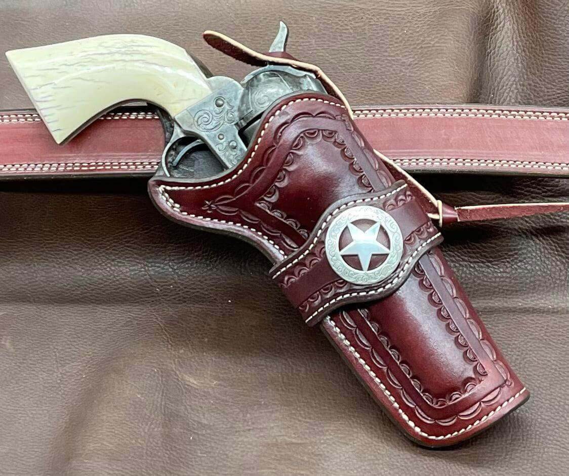 Old West Packing Iron SAA, Cowboy & Fast Draw Holsters