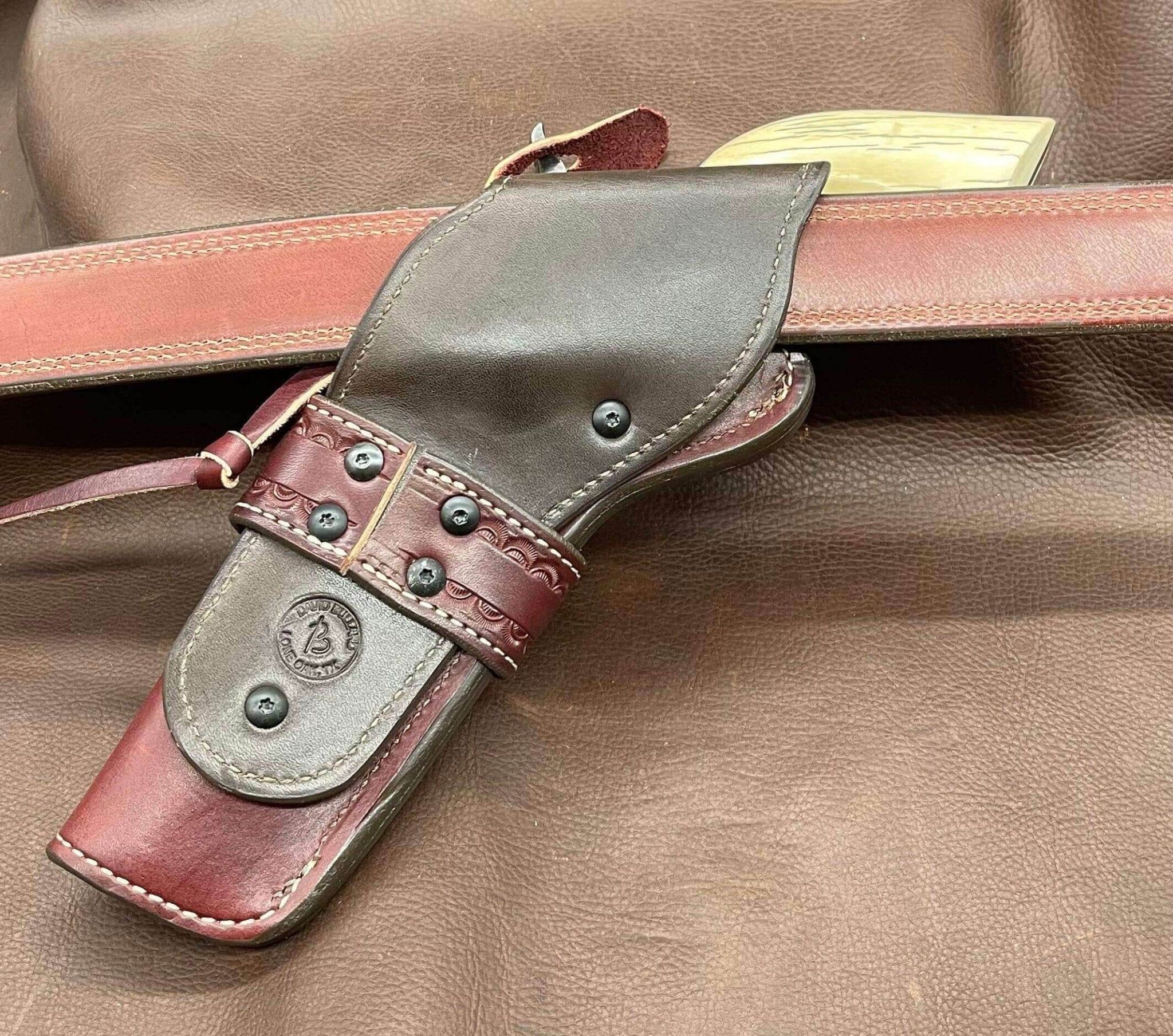 *Made to Order* LH/RH Rancher Cowboy Holster Single or Double Action Revolvers w/Concho