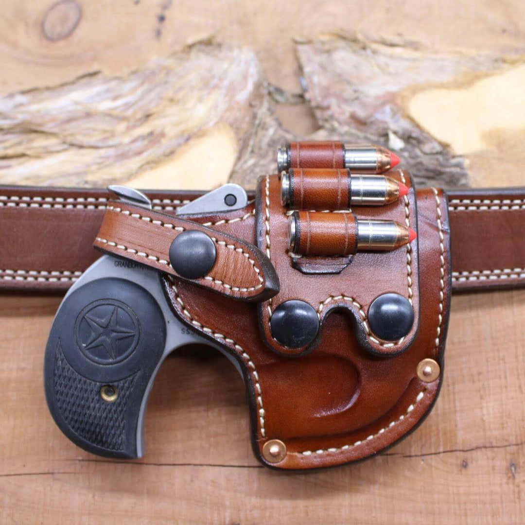 *Made to Order* LH/RH Sidewinder Bandalero Holster for Bond Arms-Busted B Leather