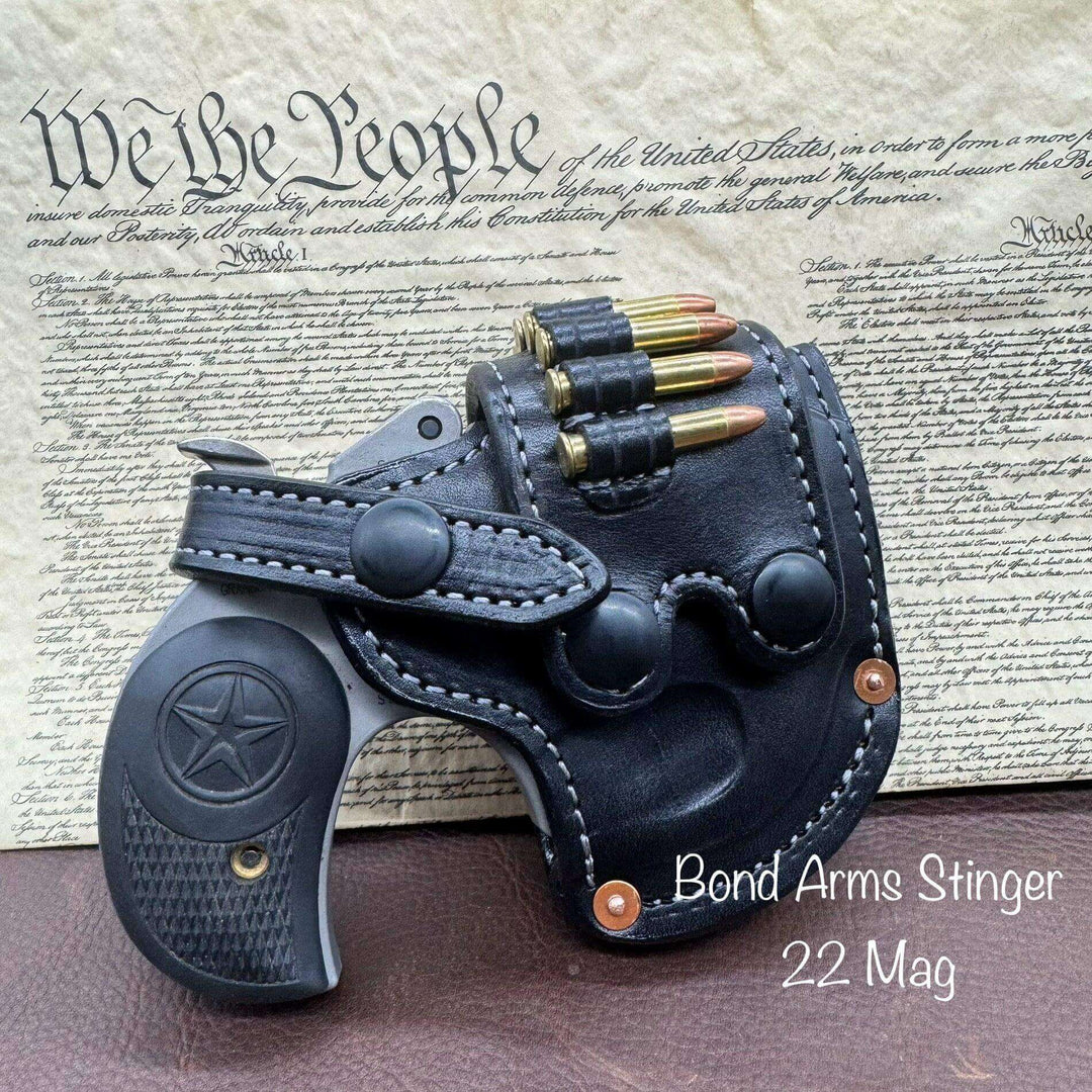 *Made to Order* LH/RH Sidewinder Bandalero Holster for Bond Arms-Busted B Leather