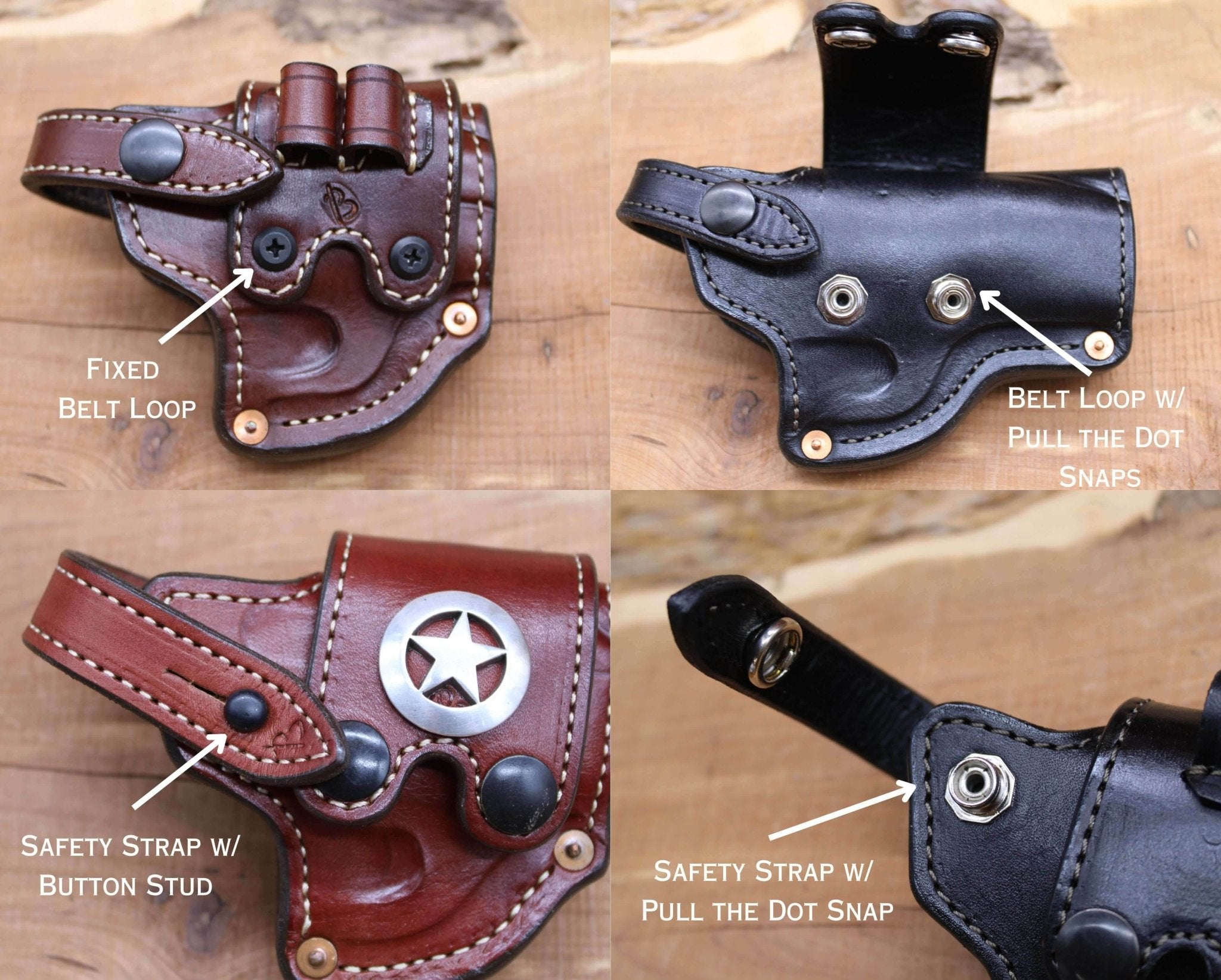 *Made to Order* LH/RH Sidewinder Bandolero Holster for Bond Arms