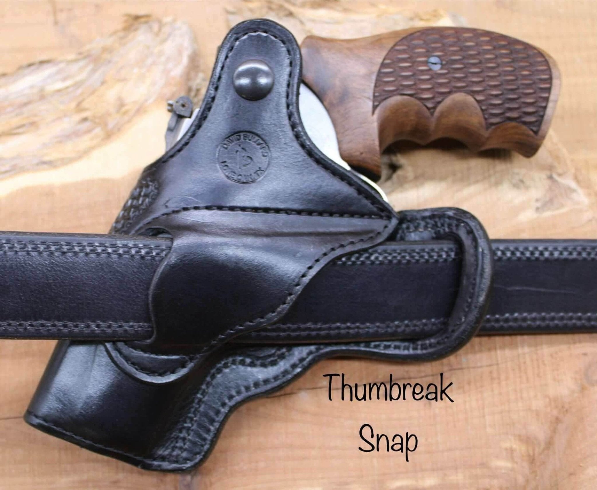 *Made to Order* Outlaw Cross Draw 1911 w/Basket-Weave Tooled Reinforcement