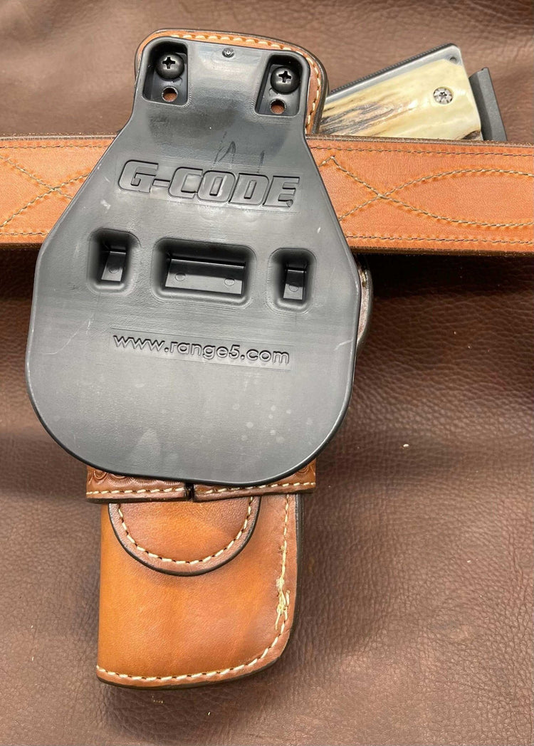 *Made to Order* LH/RH Paddle Rancher Cowboy Holster for 1911 5"