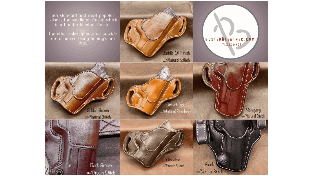*Made to Order* Premium Leather Ranger Belt - Busted B Leather