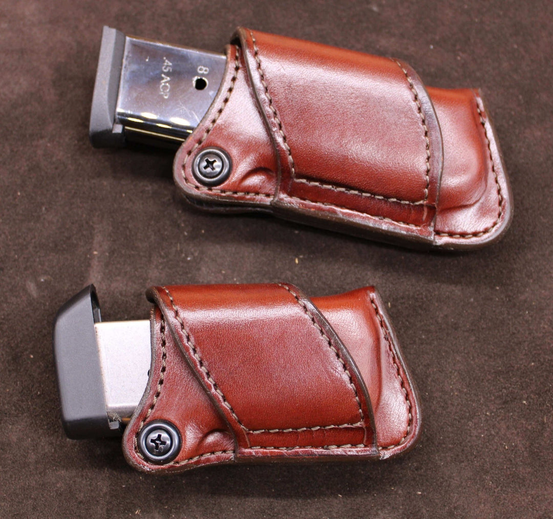 *Made to Order* Premium Leather Sideways Single Mag Pouch