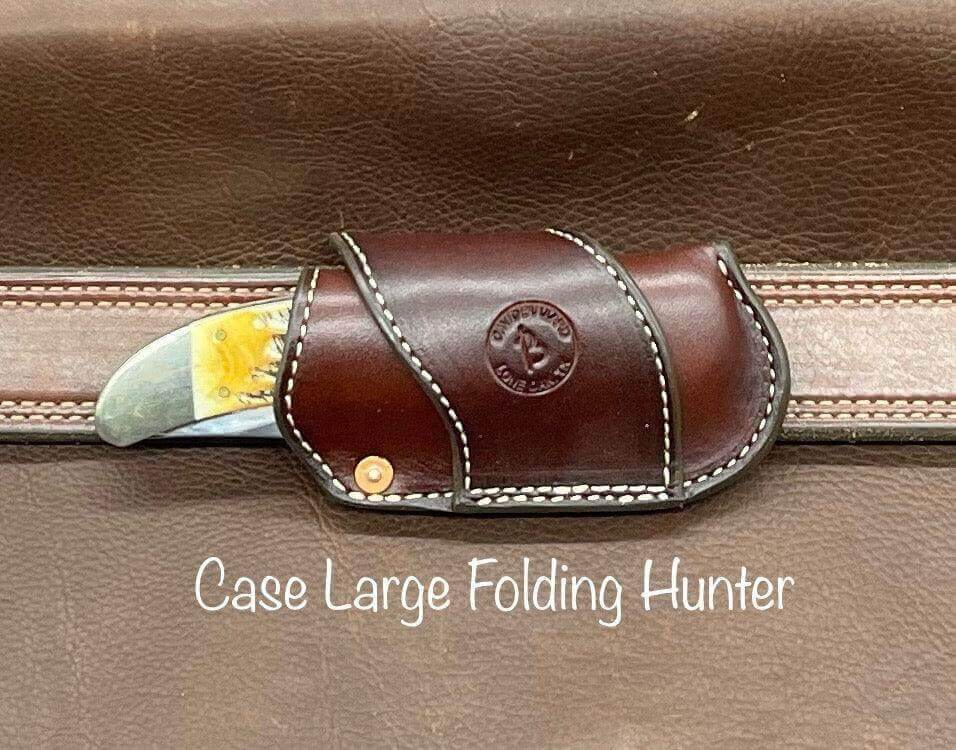 *Made to Order* Premium Sideways Knife Sheath for a Case 2-Blade Trapper Knife