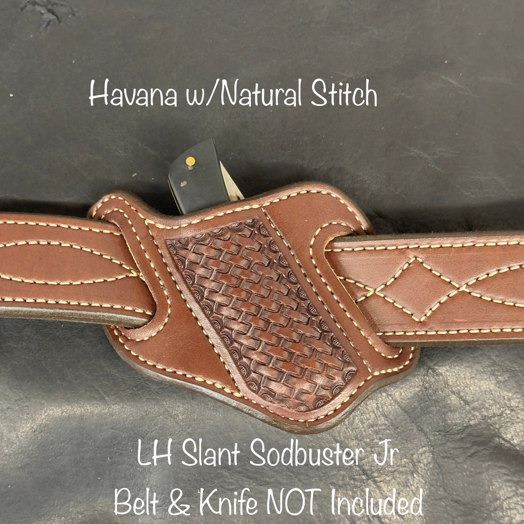 *Made to Order* Slant Knife Sheath - Busted B Leather