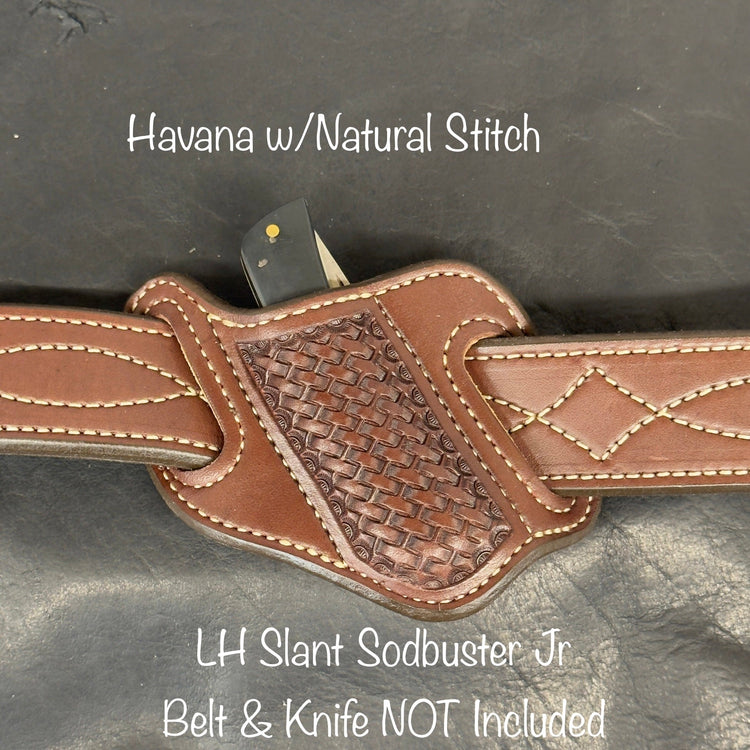 *Made to Order* Slant Knife Sheath - Busted B Leather