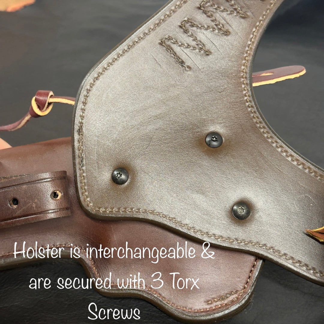 *Made to Order* Smoke Wagon Shoulder Rig - Busted B Leather