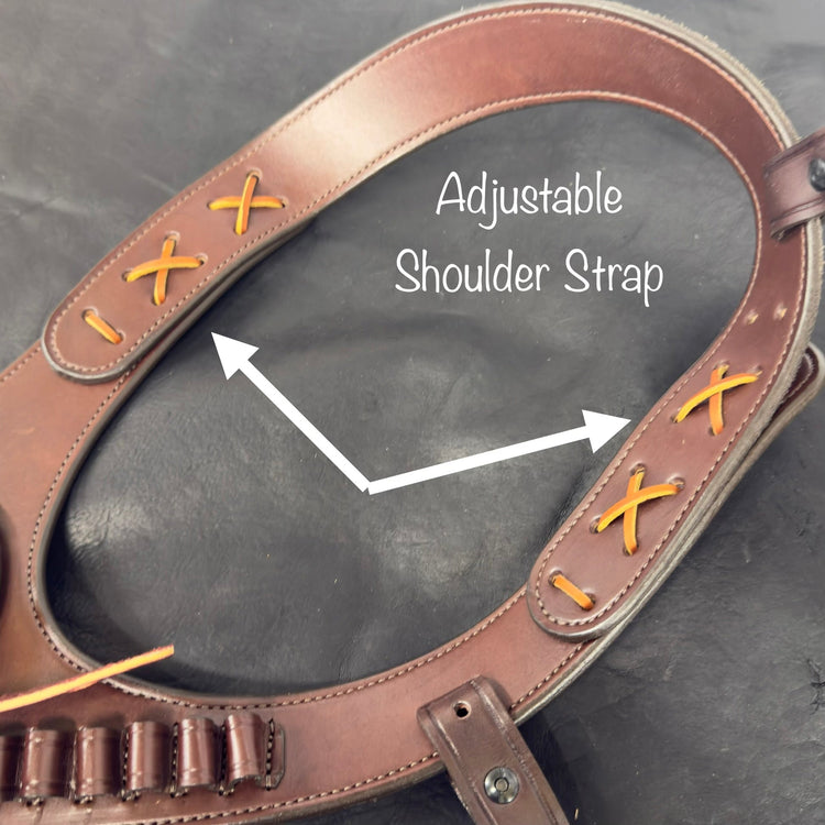 *Made to Order* Smoke Wagon Shoulder Rig - Busted B Leather