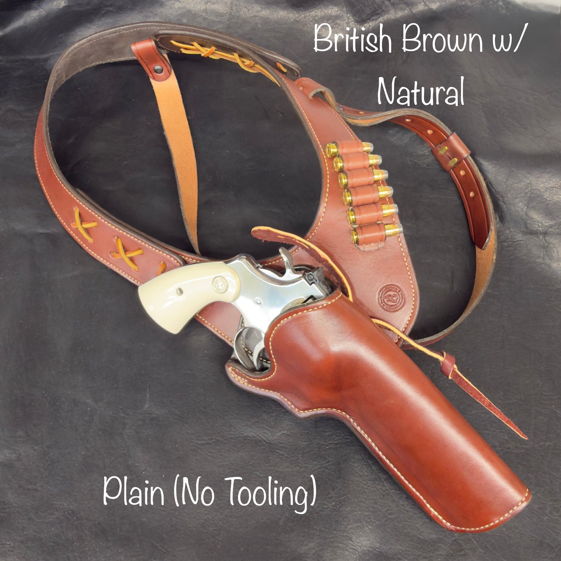 *Made to Order* Smoke Wagon Shoulder Rig - Busted B Leather