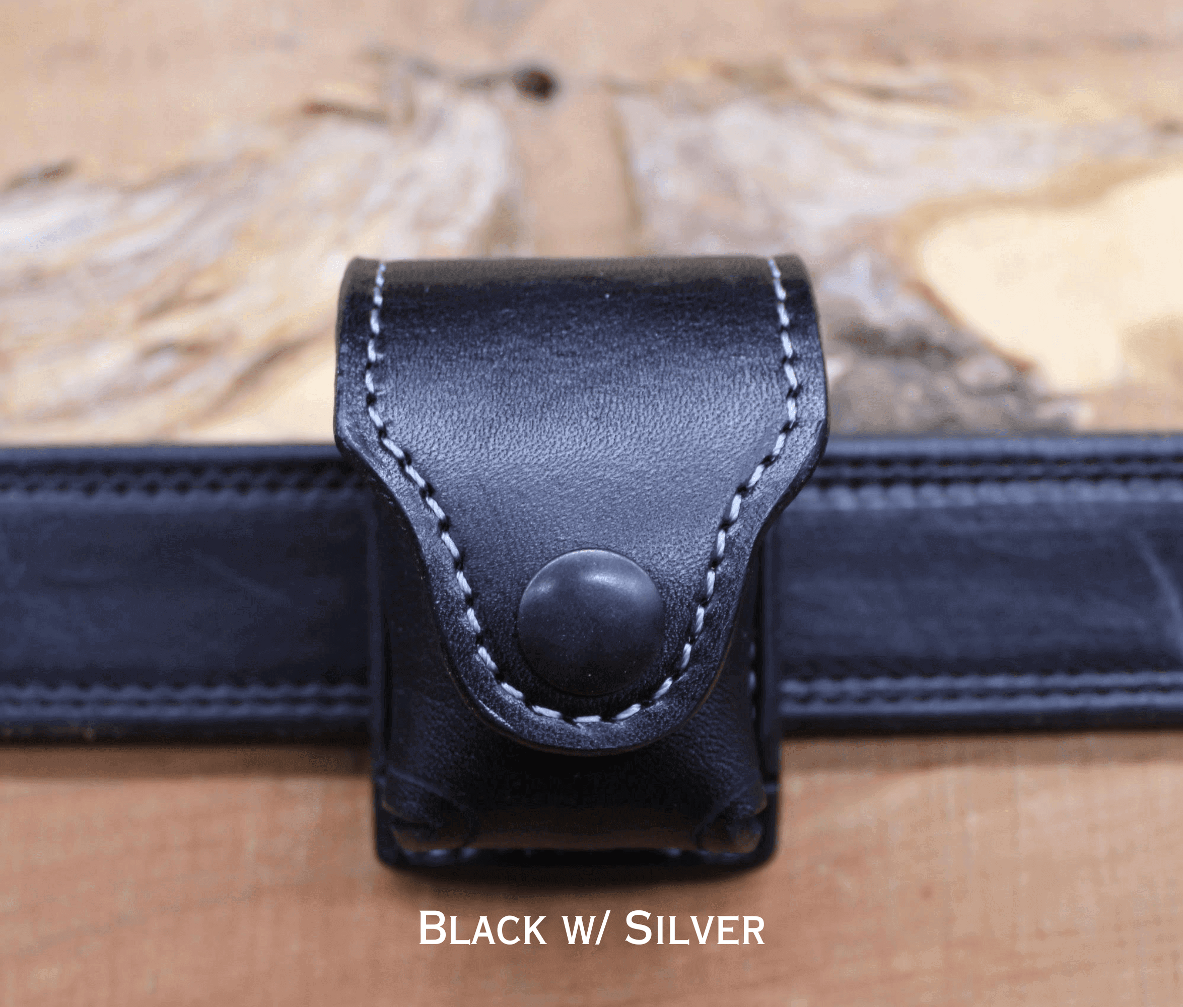 *Made to Order* Speed Loader Pouch w/Belt Loop Busted B Leather