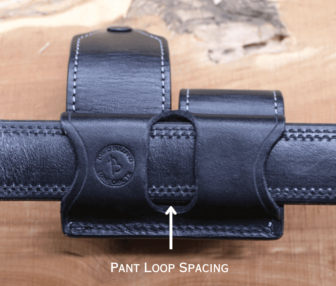 *Made to Order* Speed Loader Pouch w/Belt Loop Busted B Leather