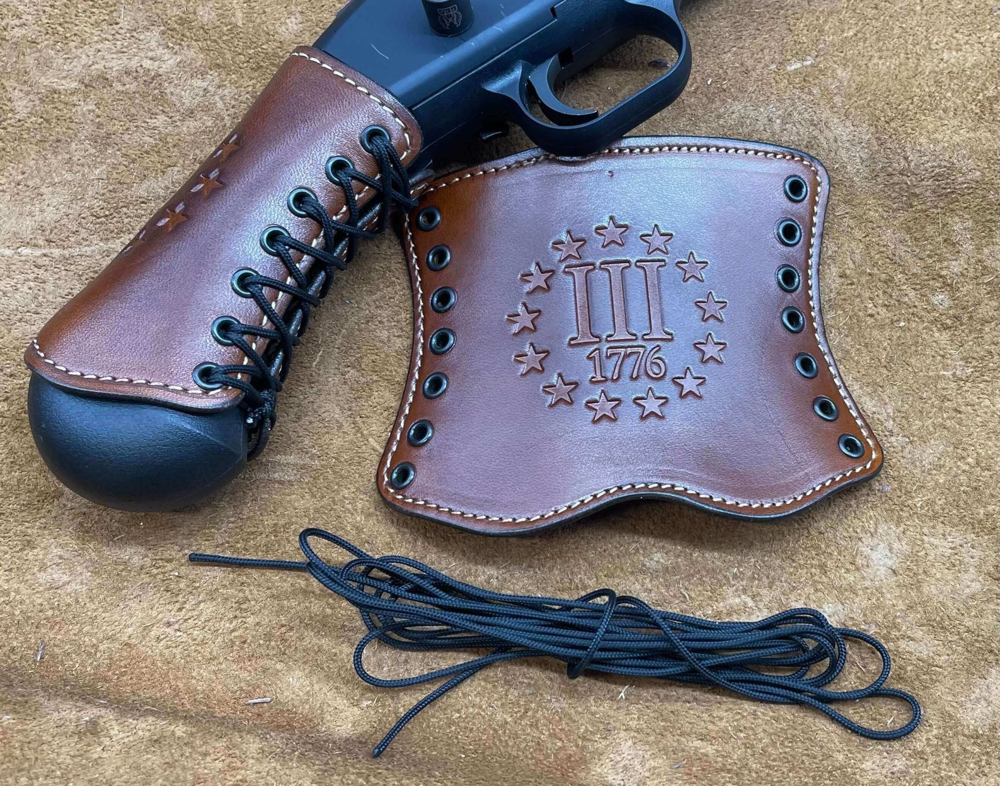 Raptor Grip Wrap - Busted B Leather