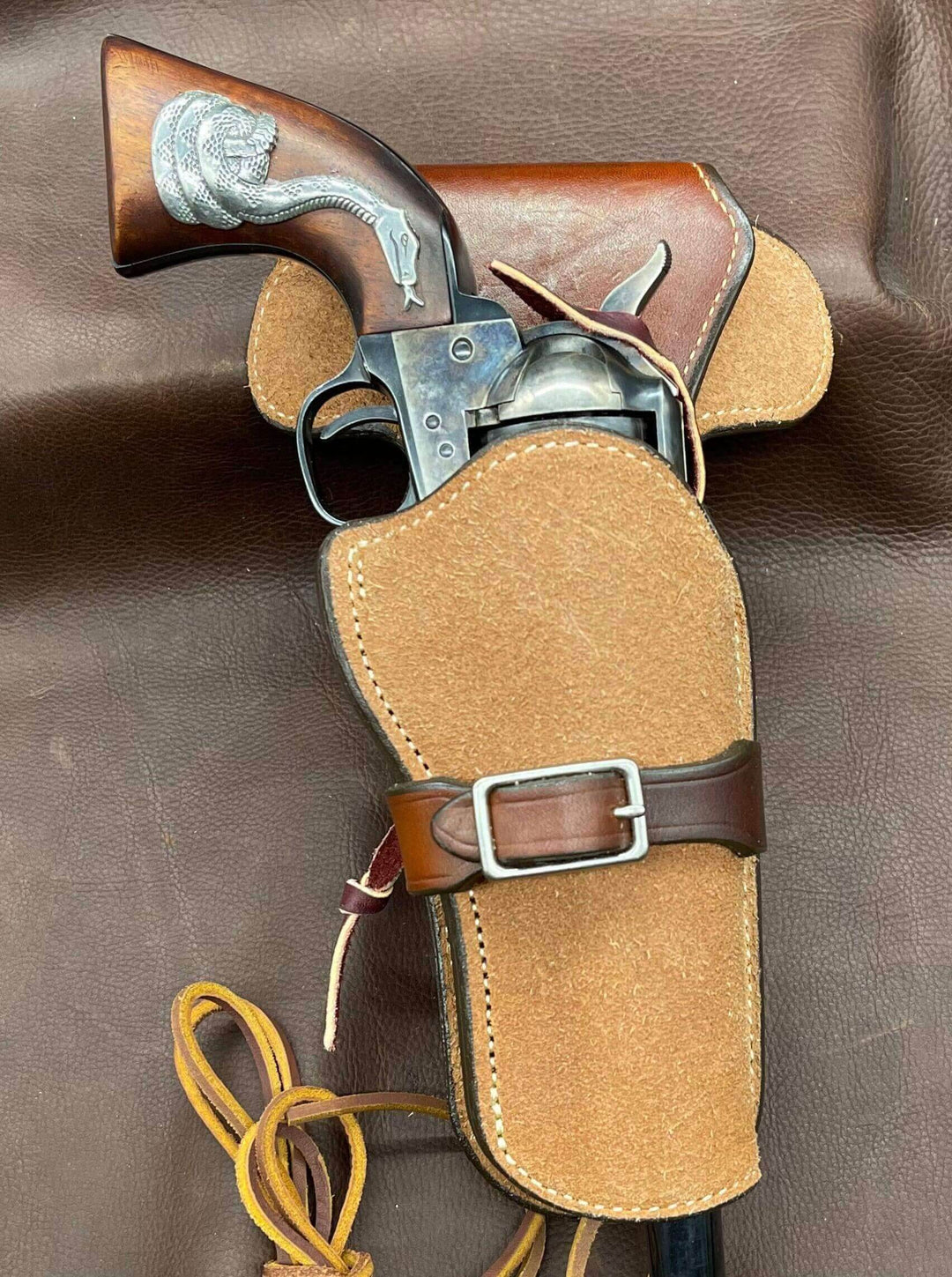 *Made to Order* "The Good, The Bad, The Ugly" Gun Rig-Busted B Leather