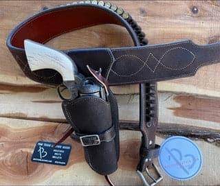 *Made to Order* "The Good, The Bad, The Ugly" Gun Rig-Busted B Leather