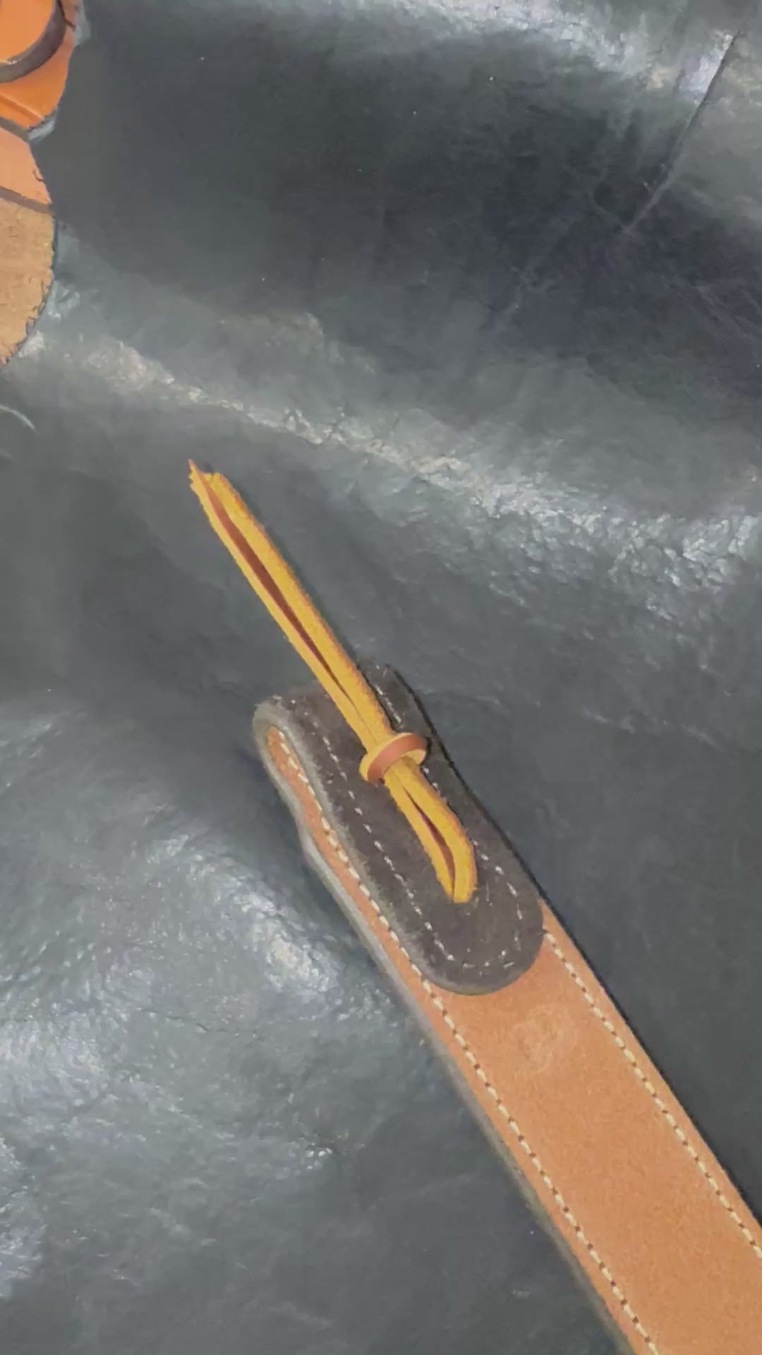 *In Stock* Country Boy Rifle Sling (Fixed Length) Saddle Oil Finish Rough Out