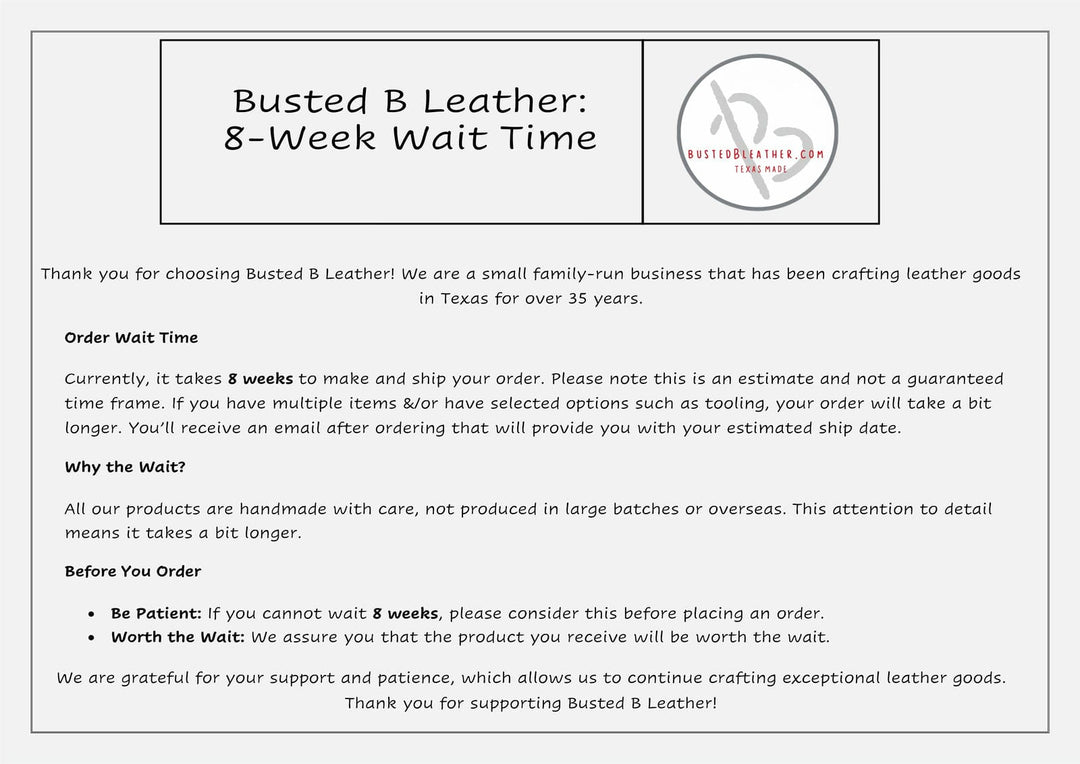 *Made to Order* Speed Loader Pouch w/Belt Loop