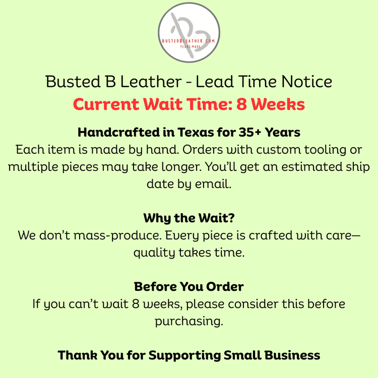 *Made to Order* Premium Sideways Knife Sheath for a Case 2-Blade Trapper Knife