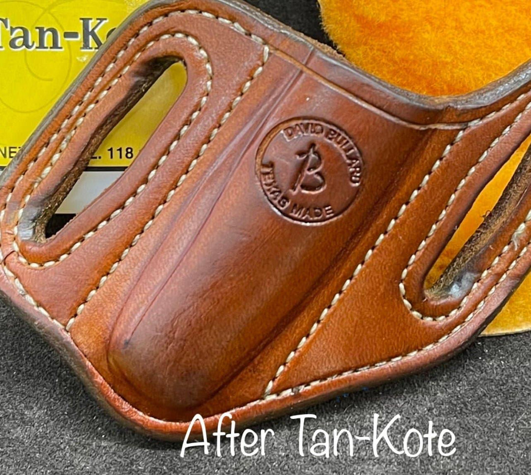 *In Stock* Fiebing's Tan-Kote 4oz w/Two Sheepskin Pads - Busted B Leather