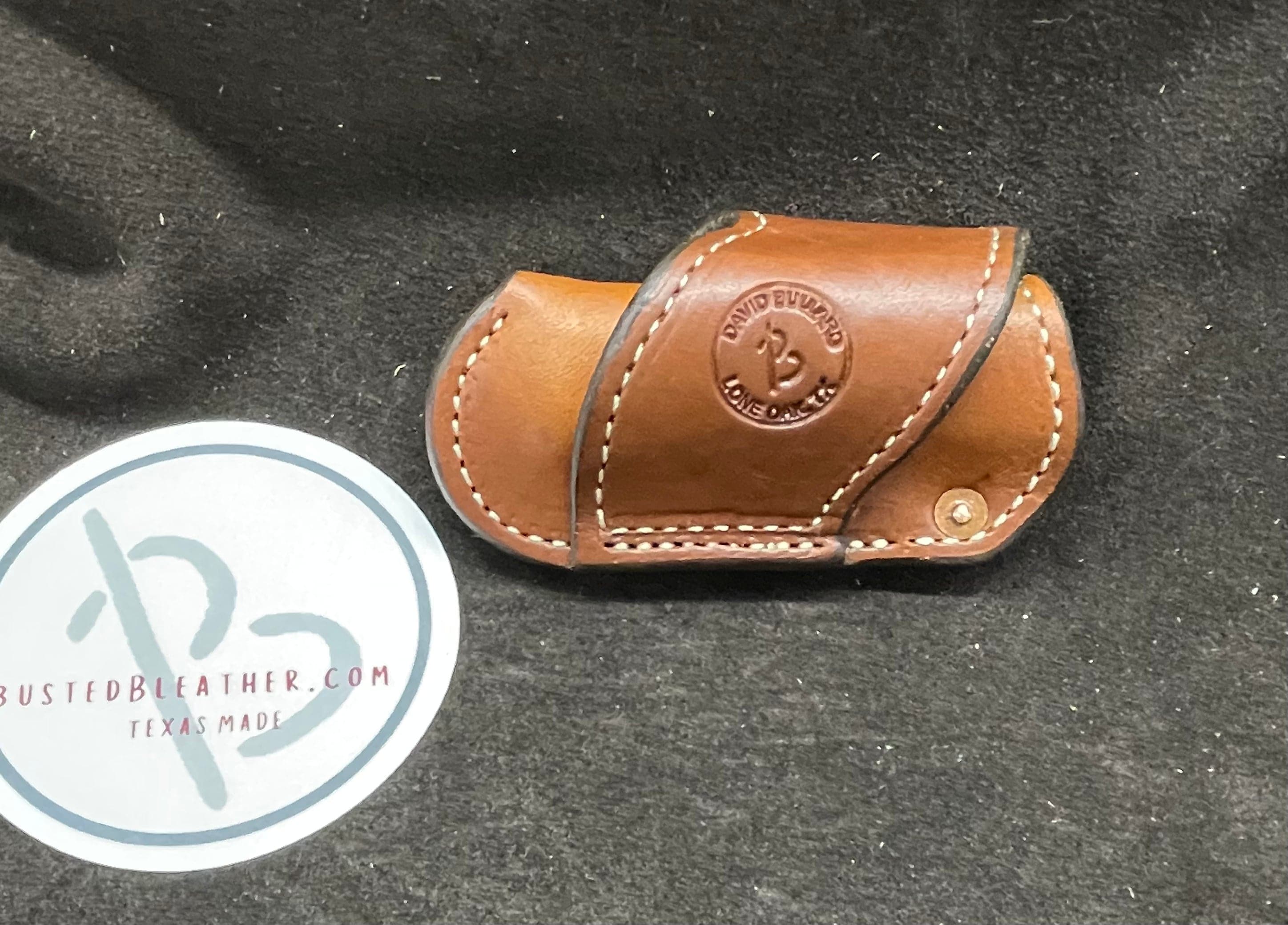 *In Stock* Premium Sideways Knife Sheath - Busted B Leather