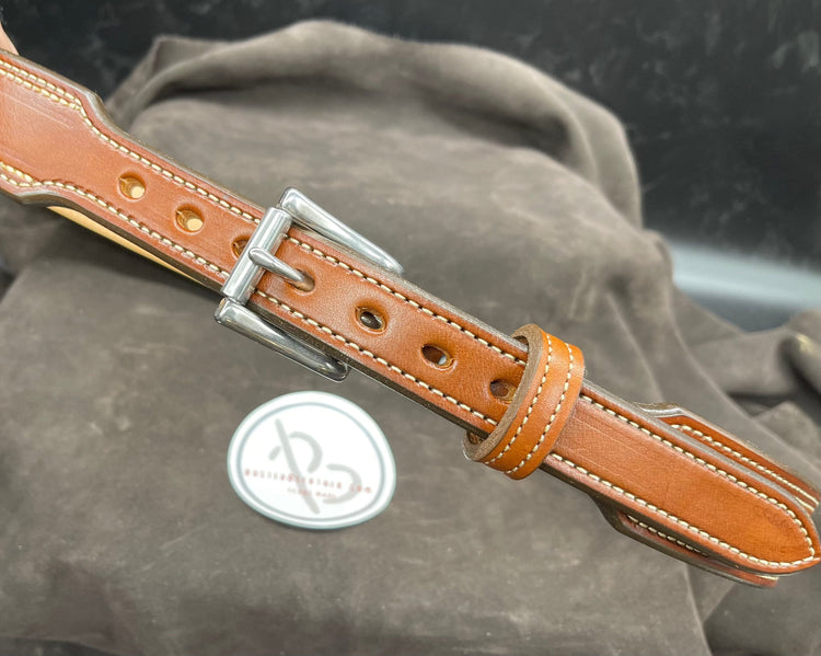 *Made to Order* 1.5" Taper to 1" Carry Belt .25" Thick Double Stitch
