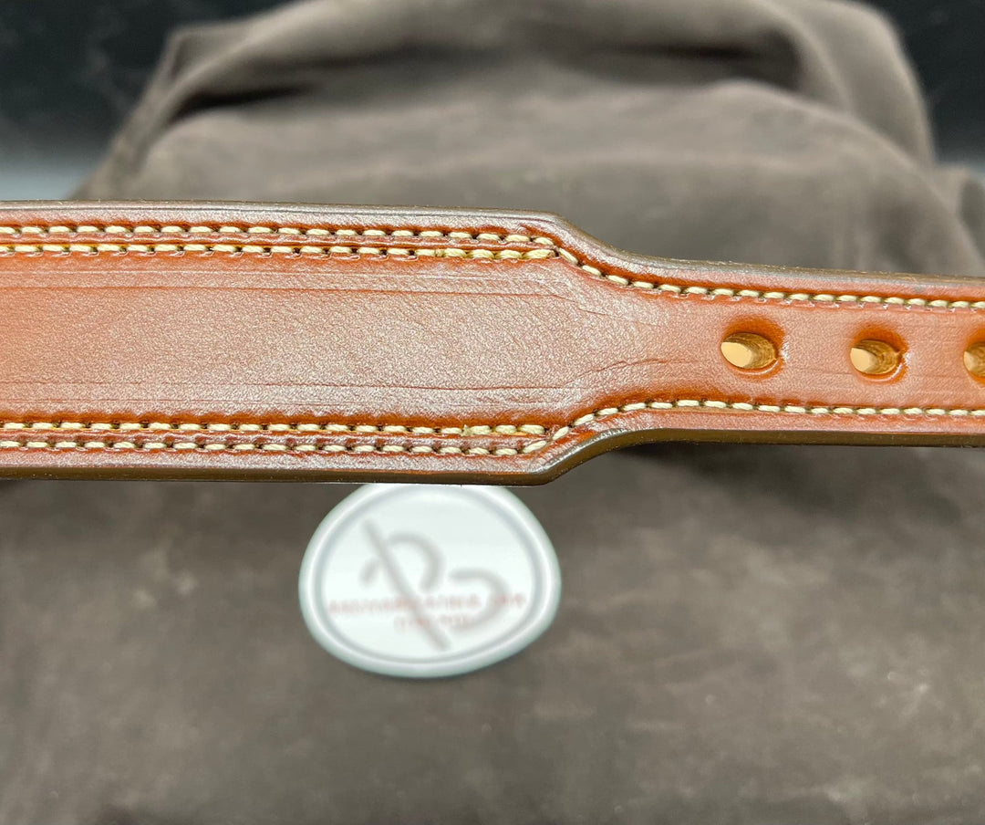 *Made to Order* 1.5" Taper to 1" Carry Belt .25" Thick Double Stitch