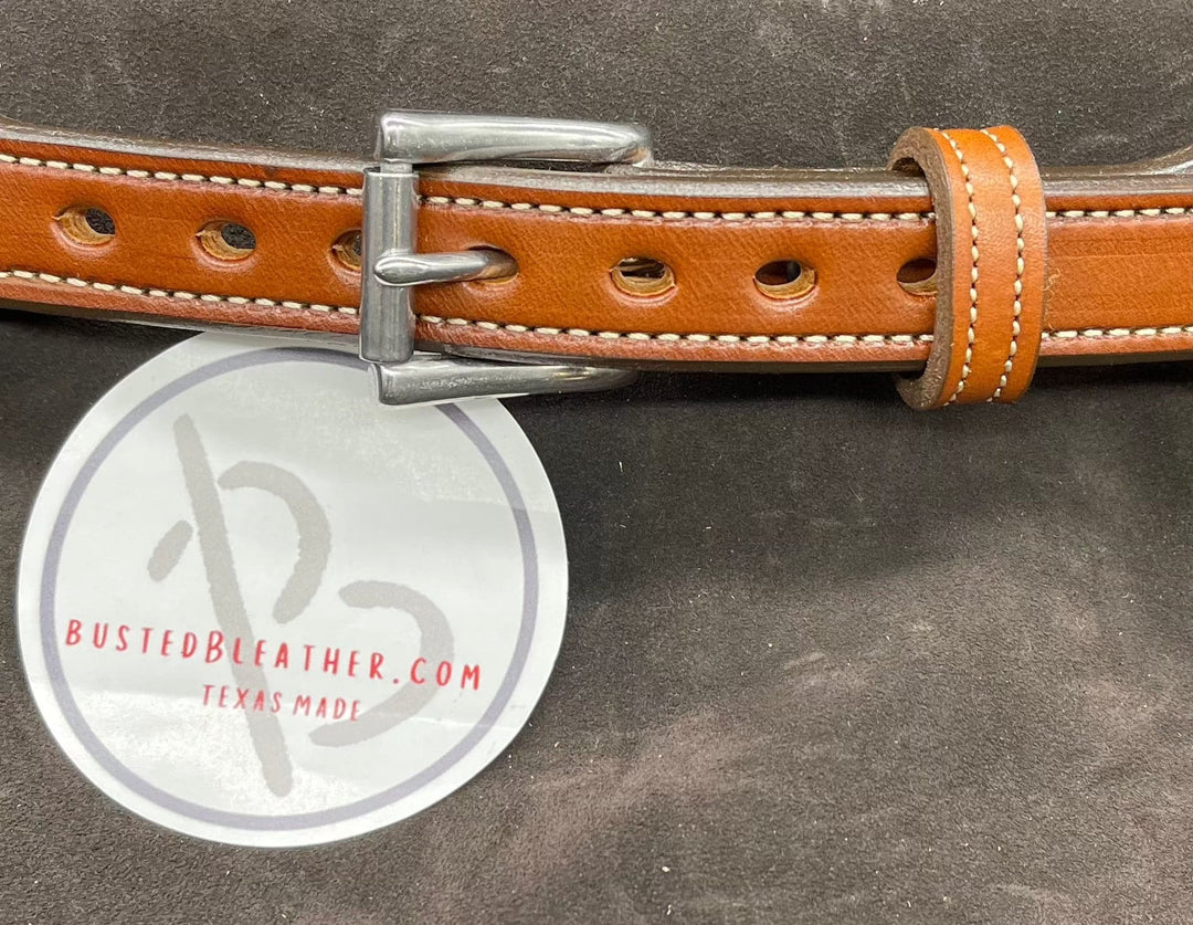 *Made to Order* 1.5" Taper to 1" Carry Belt .25" Thick Double Stitch