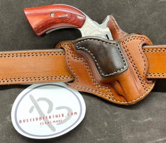 *Made to Order* Cross Draw Holster for NAA 22 Mag Revolvers-Busted B Leather