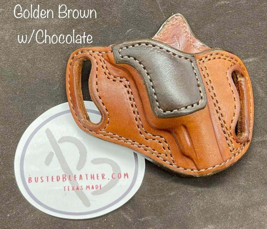 *Made to Order* Cross Draw Holster for NAA 22 Mag Revolvers-Busted B Leather