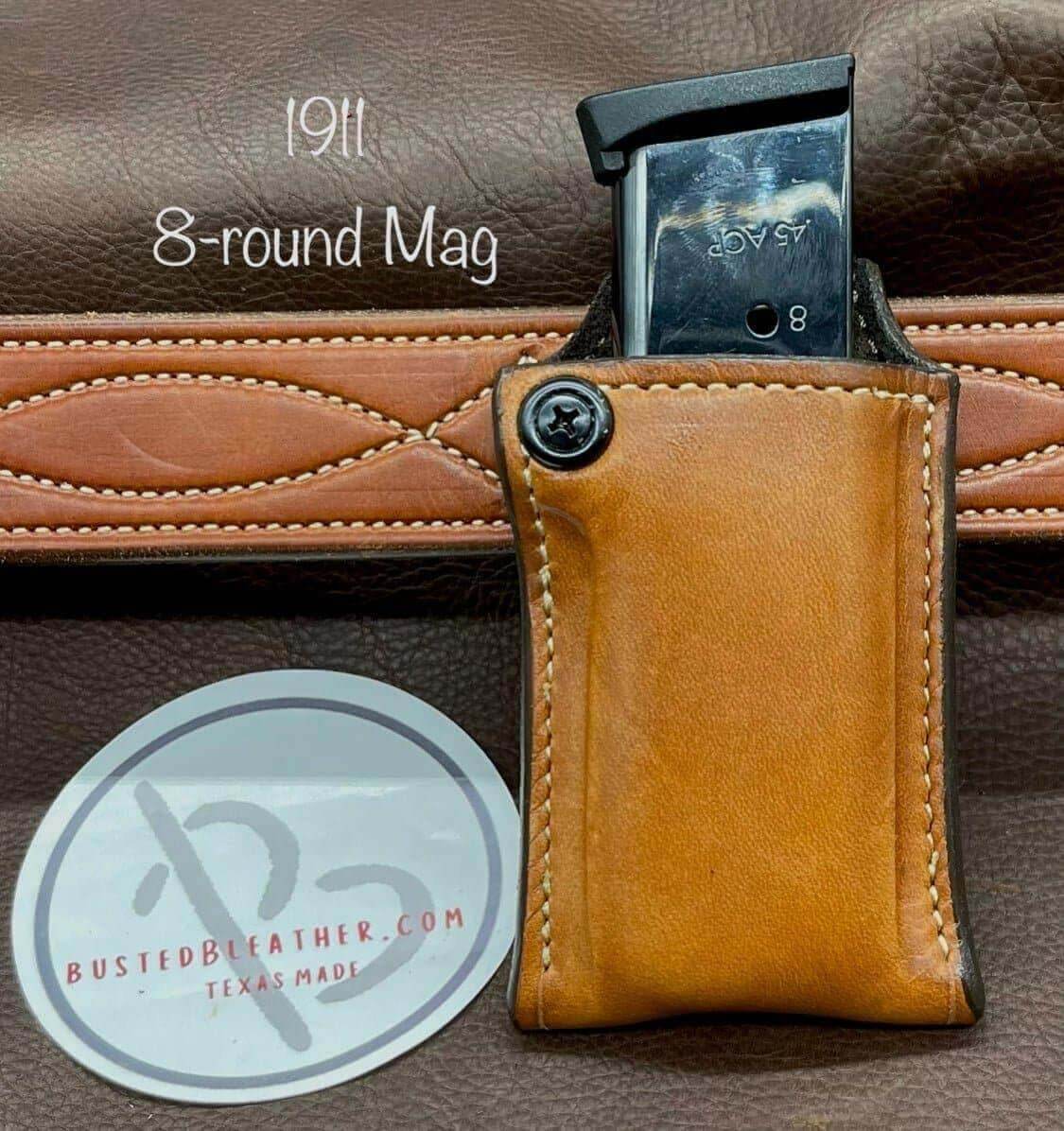 *Made to Order* Custom Premium Leather Single Mag Pouch