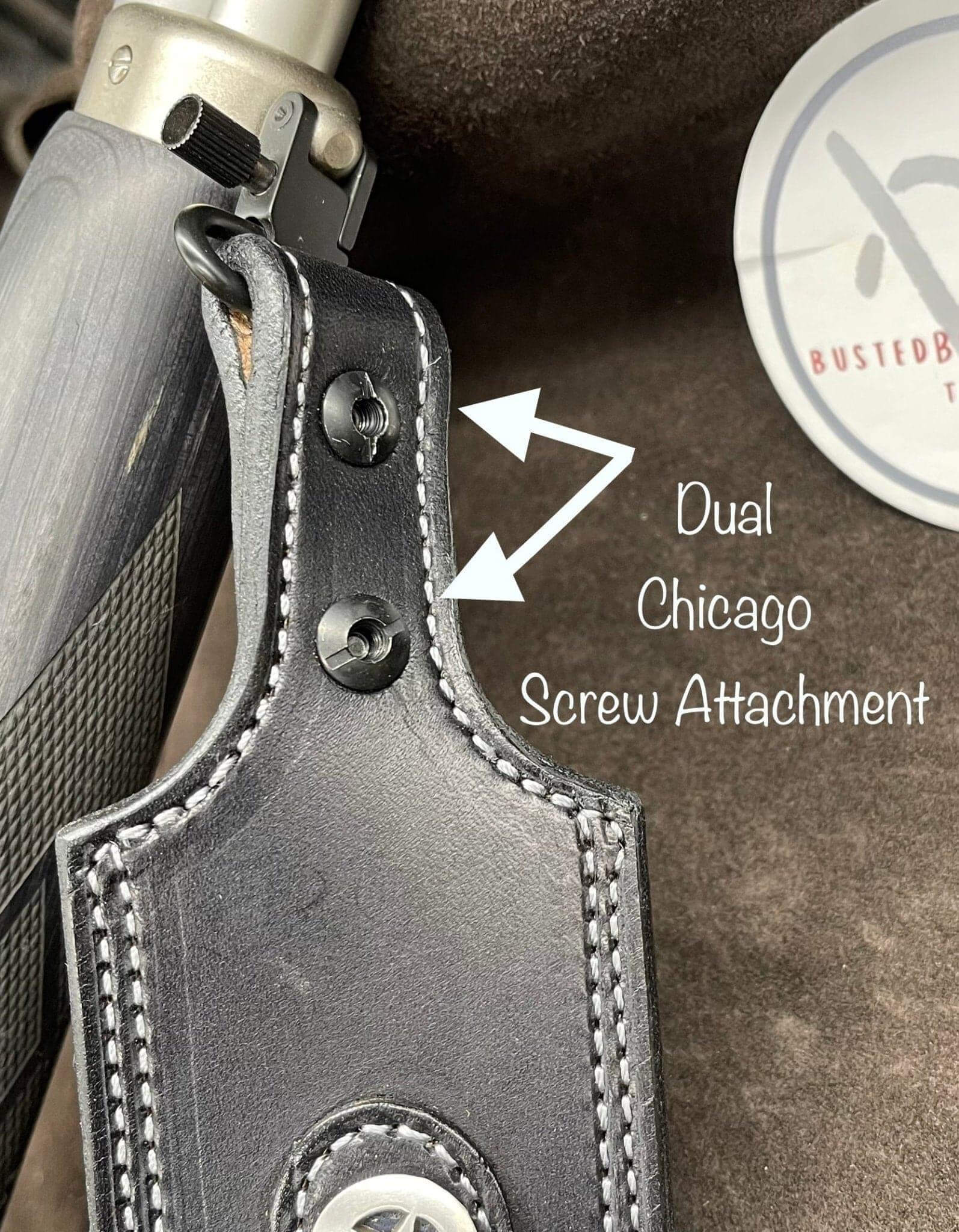 *Made to Order* Guide Gun Rifle Sling for Marlin 1895 Lever Action 45-70, 45 Colt, 44 Mag, 357 Mag, Henry Big Boy X, and S&W 1854-Busted B Leather