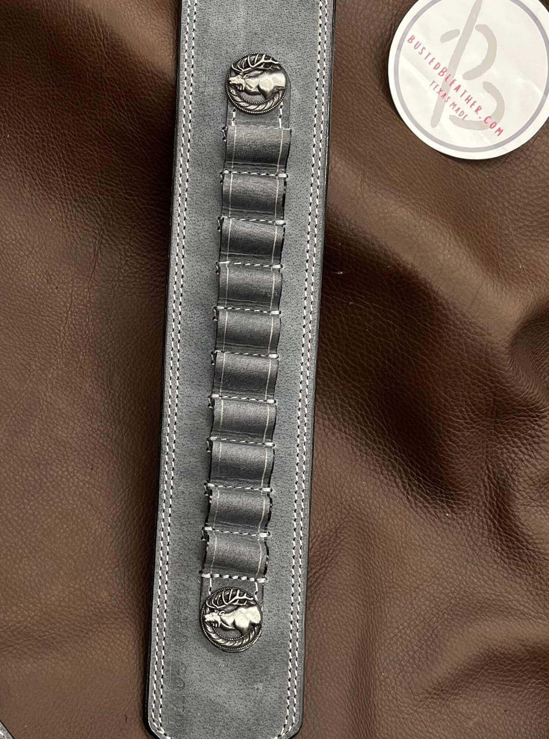 *Made to Order* Guide Gun Rifle Sling for Marlin 1895 Lever Action 45-70, 45 Colt, 44 Mag, 357 Mag, Henry Big Boy X, and S&W 1854 in Genuine Water Buffalo-Busted B Leather